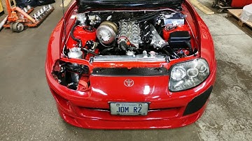 2500 HP Supra Build Series #3 2020 - Fabrication. Intercooler, turbo and wastegate piping