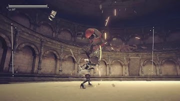 Nier automata debug mode Combo Testing 28