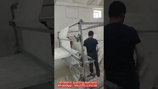 #ultrasonic quilting machine # quilting machine #ultrasonic embossing machine