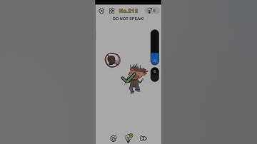 Brain out level 212 | Do not Speak answer walkthrough 🔥 #shorts