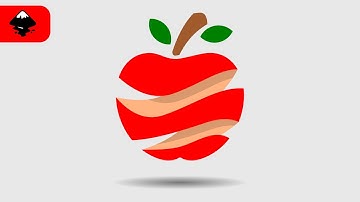 Create an Apple Peel Logo in Inkscape