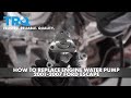 How to Replace Engine Water Pump 2001-2007 Ford Escape