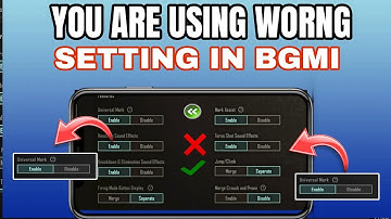 ALL NEW BGMI BASIC AND ADVANCE SETTINGS -  CONTROLS | BEST SETTINGS PUBG MOBILE , BGMI setting 