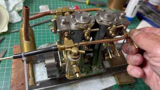 Steam Engine Stuart D10 forwards and reverse 7psi