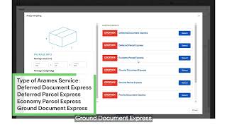 Cara menggunakan Aramex di eBay CPaSS screenshot 2