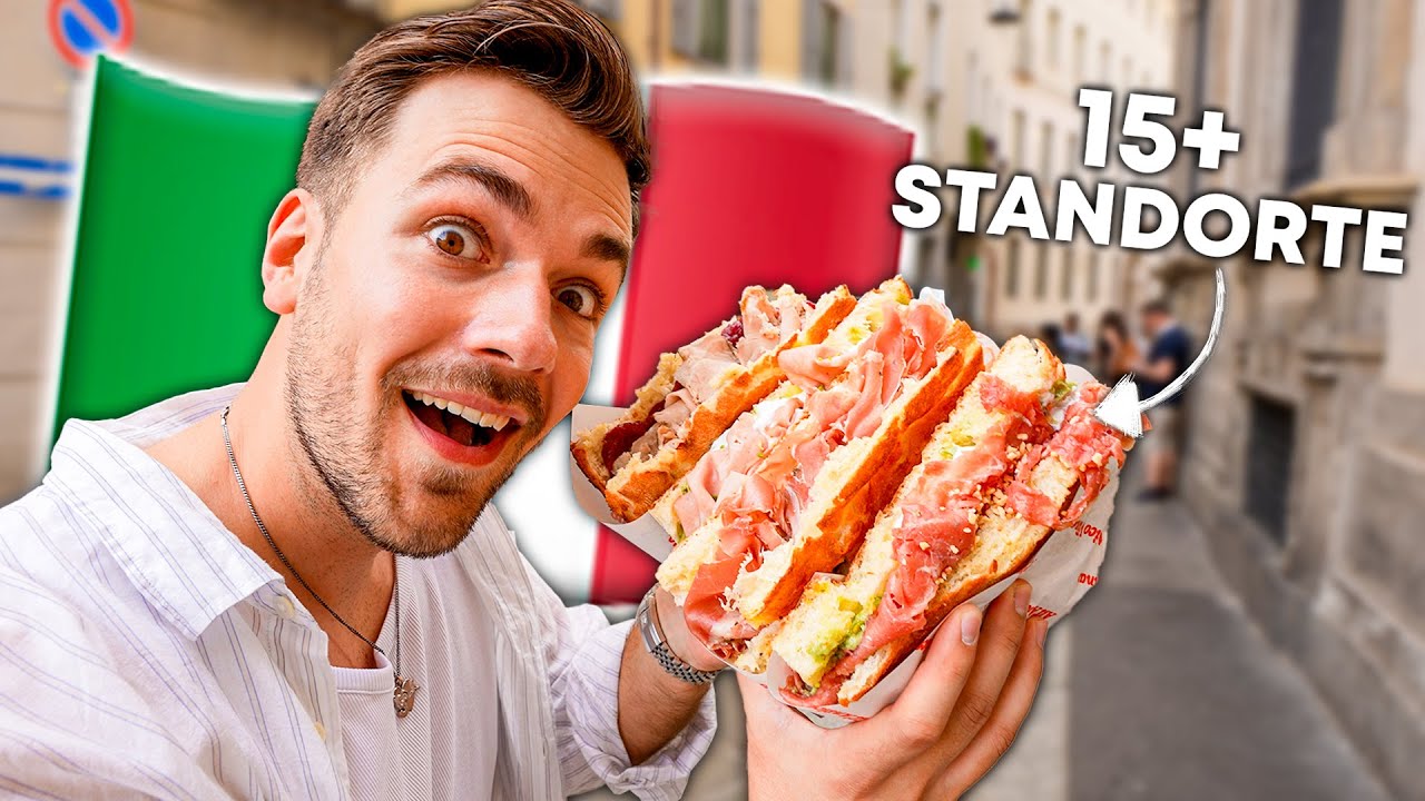 Ich WOHNE jetzt in ITALIEN 🧳🇮🇹 (XXL Foodtour)