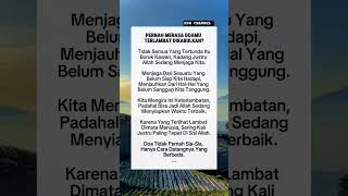 Pernah Merasa Doa Mu Terlambat Di Kabulkan 