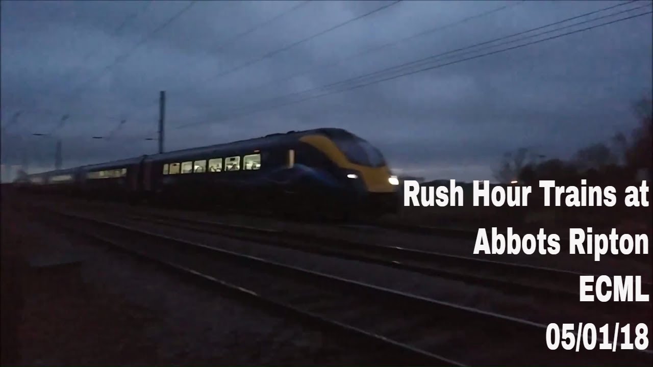 Night time Trainspotting at Abbots Ripton, ECML | 05/01/18 - YouTube