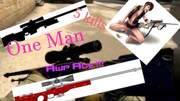 CS:GO/ My first awp ace(ON VIDEO)