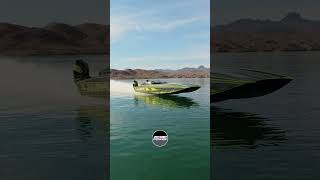 Wide Open Throttle to Desert Storm Lake Havasu. AMP 35 Cat fly by!