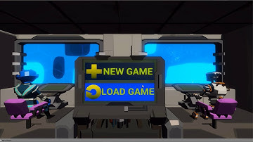 StarJacks - WIP - Main Menu scene