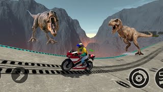 Impossible Motor Bike Gameplay  – 3D Motorcycle Reaching Games #1 – Motorcycle Simulator screenshot 2