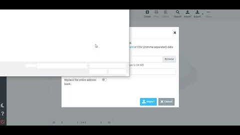 Import contacts from VCard File (Roundcube)