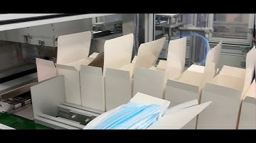 Full-Auto Surgical Mask Making Machine with Box Packaging Function