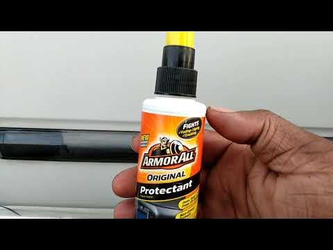armor all original protectant test review on the worst Honda trim in the  world 🌍 lol 😂😂😂😂 