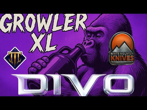 DIVO KNIVES GROWLER XL..... THIS BEAST IS A BEAUTY