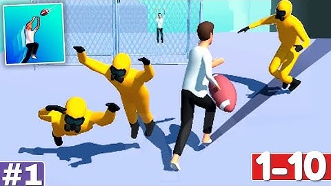 Catch And Shoot Gameplay Walkthrough Level 1-10 iOS Android Noob vs Hack Difficult game