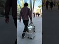 Groceries Shopping In NYC Using Hulken Bag On Wheels 