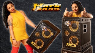 Video thumbnail of "Mohini Dey Bass demos the MB58R CMD 102 PURE Markbass Combo"