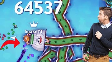 Biggest Snake Died Like a NOOB | Epic Snake io Gameplay | Epic Snake io Gameplay #snakeio