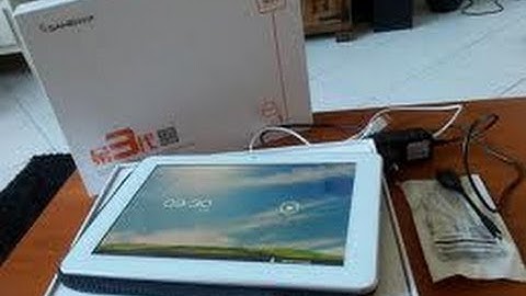 Sanei N10 Android Quad-Core Tablet [HD] - Unboxing & Review
