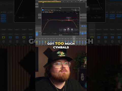 Tame harsh cymbals