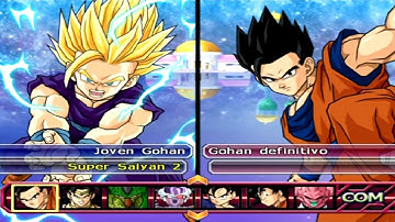 Gohan SSJ2 VS Ultimate Gohan *Epic Battle ZC & ZC2 - Dragon Ball Z Budokai Tenkaichi 3