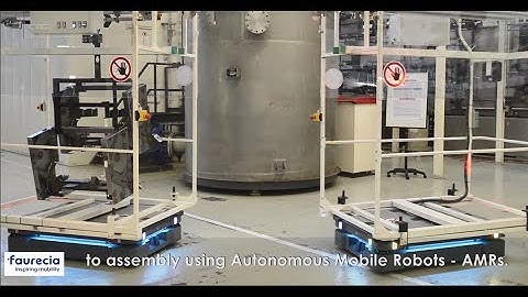 MiR robots improve productivity at Faurecia