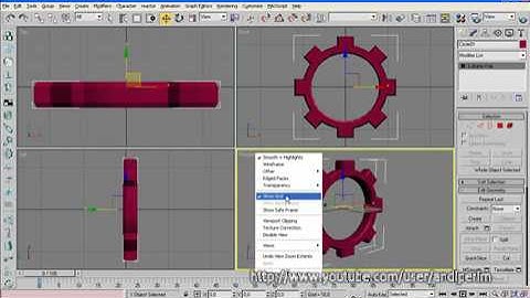 Gear Modeling In 3DS Max