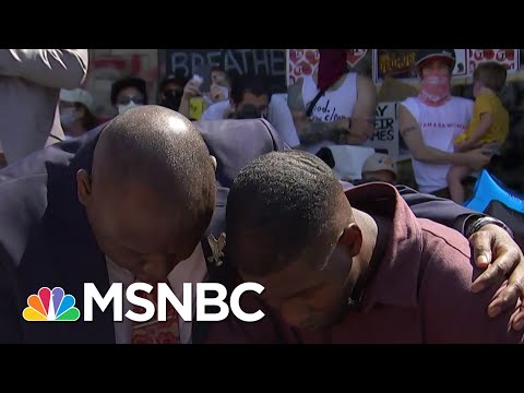 George Floyd's Son: 'No Man Or Woman Should Be Without Their Fathers' | Andrea Mitchell | MSNBC