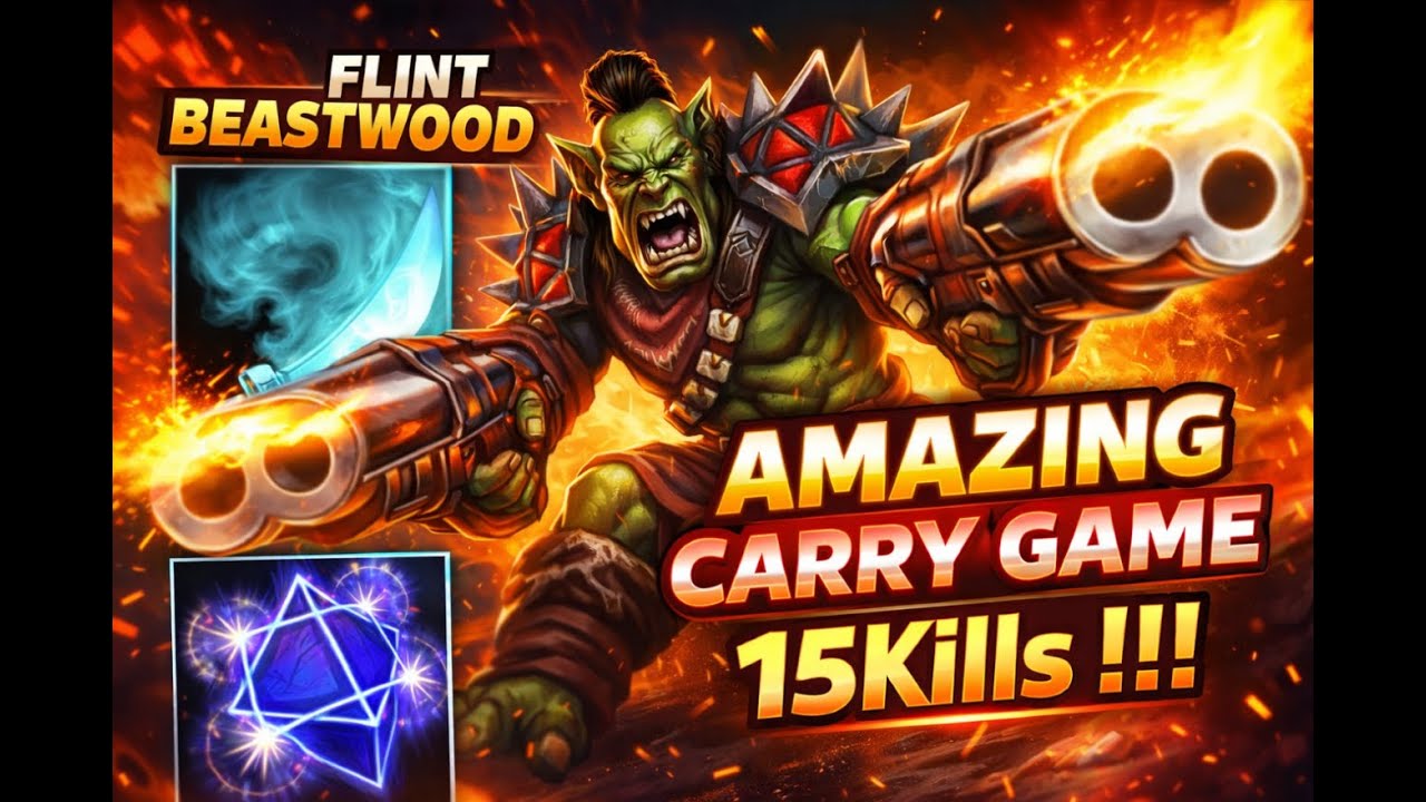 Hon REBORN - Flint - Short Carry - Было тяжело, но все дело в концовках!!