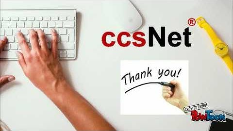 Promoting the use of CCSnet