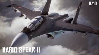 Video thumbnail of "Magic Spear II by Keiki Kobayashi (Track 36) - Ace Combat 7 Skies Unknown Soundtrack"