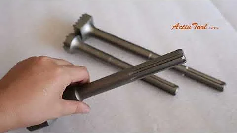 Bush hammer drill bit