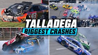 NASCAR Next Gen's BIGGEST Crashes at Talladega! (2022–2026)