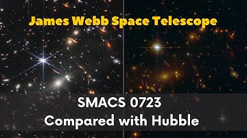 James Webb Space Telescope Compared with Hubble | First Image of SMACS 0723 | 7-11-22 | NO MUSIC 4K