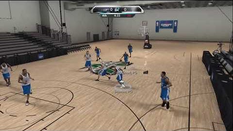 NBA 2K10 Draft Combine New Inbound Pass "Walk the Dog"