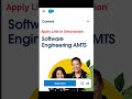 Salesforce Hiring 🔥 Software Engineering AMTS | Freshers Apply Now! #bangalorejobs