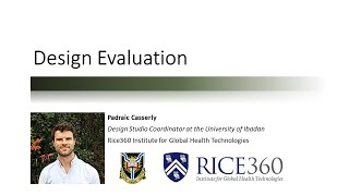 Design Evaluation and Selection