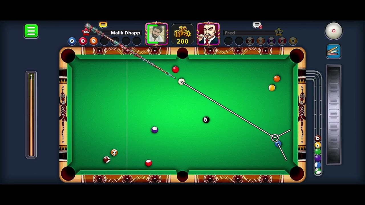 Image of video the 👏 "Marina Mastery: Epic 8-Ball Shot Secures Victory!" #8ballpool #8ballpoolguideline 17