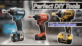 The Perfect DIY Tool (12v ScrewDrivers)