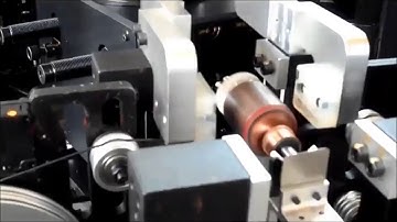 Five working station armature balancing machine