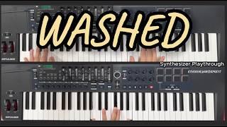 WASHED - Elevation Rhythm⎮Synthesizer Playthrough⎮세컨건반