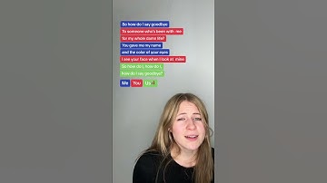 Thumbnail of How do I say goodbye- Dean Lewis 🎤 IG: theshanaofficial #karaoke #deanlewis #howdoisaygoodbye