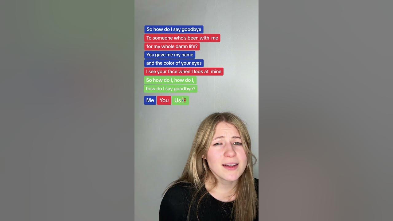 How do I say goodbye- Dean Lewis 🎤 IG: theshanaofficial #karaoke #deanlewis #howdoisaygoodbye