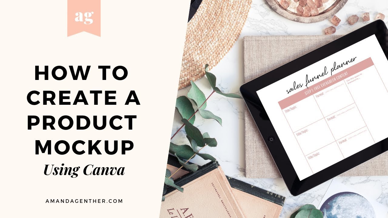 Download How To Create A Product Mockup Photo Using Canva Step By Step Tutorial Youtube