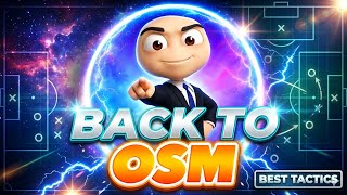 BACK TO ONLINE SOCCER MANAGER!