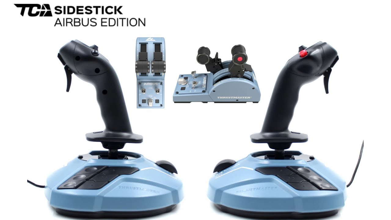 Thrustmaster Flying Clamp (PC) & Thrustmaster TCA Sidestick Airbus Edition