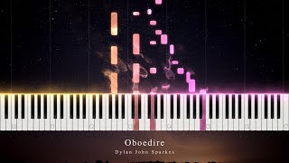 Oboedire - Dylan John Sparkes | (Synthesia Piano Tutorial)