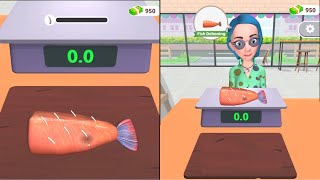 FOOD CUTTING GAME MAX LEVEL GAMEPLAY All LEVELS IOS ANDROID NEW GAME screenshot 4